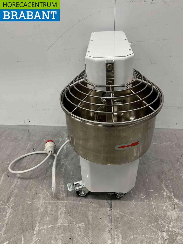 RVS Saro Spiraalkneder deegmenger deegmixer 25 liter 400V, Zakelijke goederen, Horeca | Keukenapparatuur, Nieuw zonder verpakking