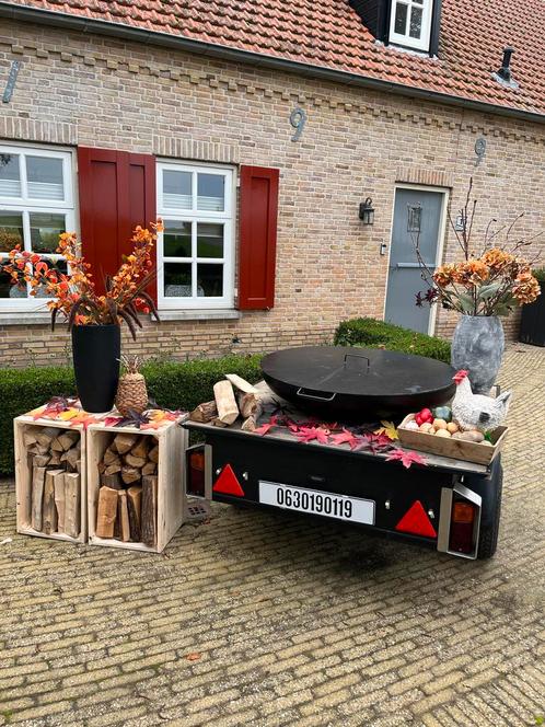 Plancha bbq te huur, Tuin en Terras, Houtskoolbarbecues, Nieuw