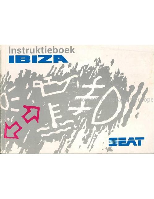 1993 SEAT IBIZA INSTRUCTIEBOEKJE NEDERLANDS, Auto diversen, Handleidingen en Instructieboekjes