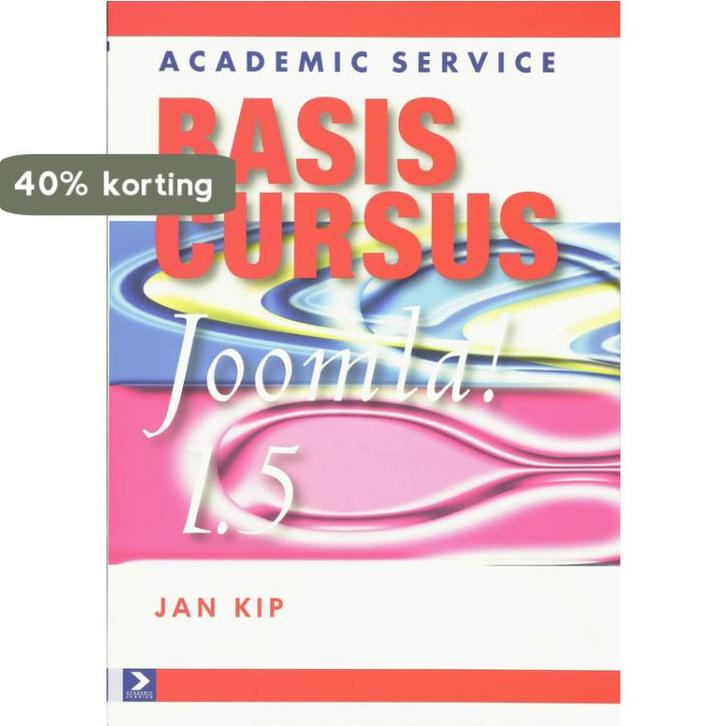 Basiscursus Joomla 1.5 9789012123426 J. Kip, Boeken, Informatica en Computer, Gelezen, Verzenden