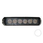 LED flitser 6-voudig compact Wit, Ophalen of Verzenden, Nieuw