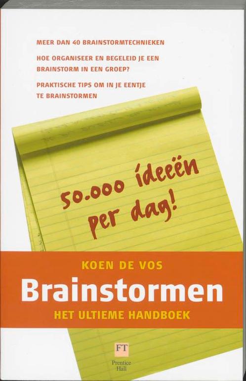 Brainstormen 9789043012133 K. De Vos, Boeken, Economie, Management en Marketing, Gelezen, Verzenden