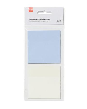 HEMA Sticky notes transparant - 2 stuks beschikbaar voor biedingen