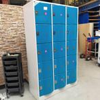 15-deurs CP lockerkast - 195x116x48 cm (met schades!), Huis en Inrichting, Ophalen of Verzenden, Nieuw