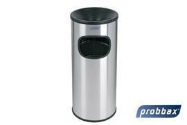 Mat RVS Asbak/Afvalbak Met Binnenemmer | 30 L, Zakelijke goederen, Horeca | Keukenapparatuur, Verzenden