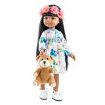 Paola Reina - Amigas Meily met teddybeer (32cm), Nieuw
