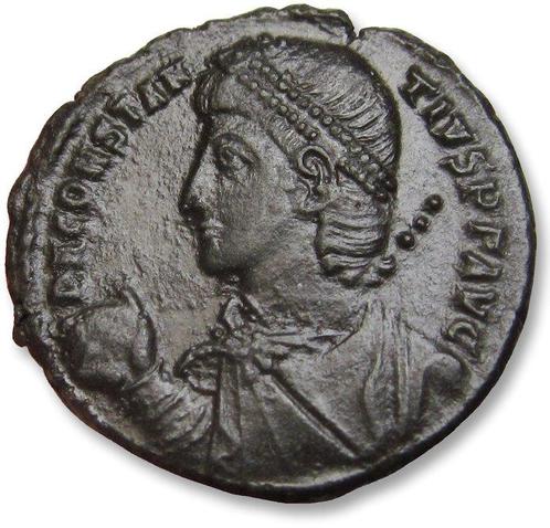 Romeinse Rijk. Constantius II (337-361 n.Chr.)., Postzegels en Munten, Munten | Europa | Niet-Euromunten