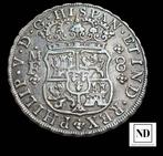Koninkrijk Spanje. Felipe V. 8 Reales 1740 -México, Postzegels en Munten, Munten | Europa | Niet-Euromunten