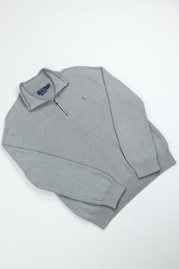 Ralph Lauren trui met rits / quarter zip - Grijs beschikbaar voor biedingen