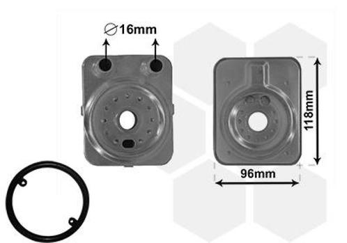 OLIEKOELER VOOR AUDI A3 8L 1996-1999 038117021A, Auto diversen, Auto-accessoires, Nieuw, Ophalen of Verzenden