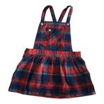 Checked overalls skirt strar - 80CM, Verzenden, Nieuw