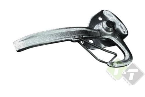 Klepsluiting Links 0 Met Veer, Klephaak Sluiting, 145mm, Doe-het-zelf en Verbouw, Hang- en Sluitwerk, Overige typen, Nieuw, IJzer