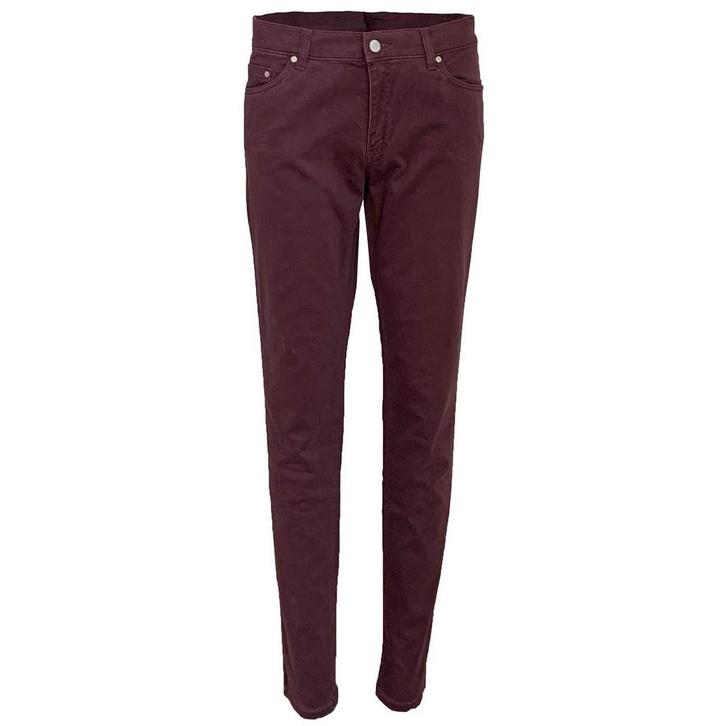 Hampton Bays • slim fit jeans in bordeaux • W33, Kleding | Dames, Spijkerbroeken en Jeans, Nieuw, Verzenden