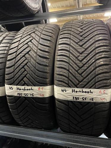 Beenmerg Bondgenoot kraam ≥ 195-55-15 Hankook ALL SEASON 6.5mm Incl Montage 195 55 15 — Banden en  Velgen — Marktplaats