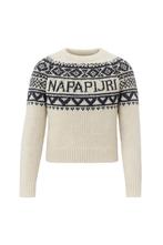 Napapijri Trui in maat XS Wit | 10% korting, Kleding | Dames, Truien en Vesten, Napapijri, Verzenden, Zo goed als nieuw, Wit