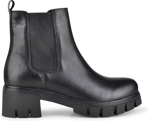 PS Poelman Deria Dames Leren Chelsea Enkellaarzen - 39 - met, Kleding | Dames, Schoenen, Verzenden