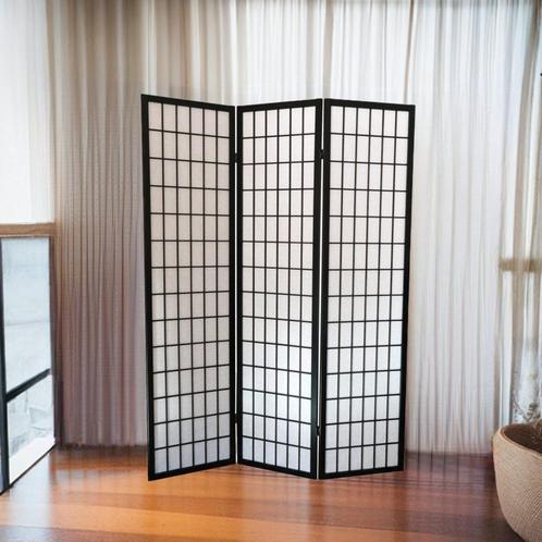 Kamerscherm Japans Naturel Roomdivider Scheidingswand, Huis en Inrichting, Woonaccessoires | Kamerschermen, Nieuw, Verzenden