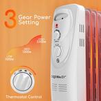 Olieradiator - 2300W Heater - Elektrische kachel - met Therm, Doe-het-zelf en Verbouw, Verwarming en Radiatoren, Verzenden, Zo goed als nieuw