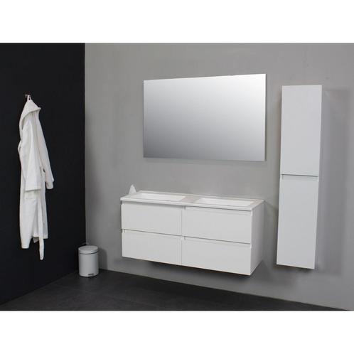 Badkamermeubel BWS Pepper Acryl Wastafel Incl Spiegel Zonder, Doe-het-zelf en Verbouw, Sanitair, Bad, Nieuw, Ophalen of Verzenden