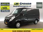 Opel Movano 2.3 CDTI L1H1 MARGE! Airco Cruise Cam Nav €349pm, Zwart, Nieuw, Opel, Handgeschakeld