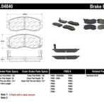 StopTech Performance 4/89-99 Mitsubishi Eclipse GST Front, Ophalen of Verzenden, Nieuw