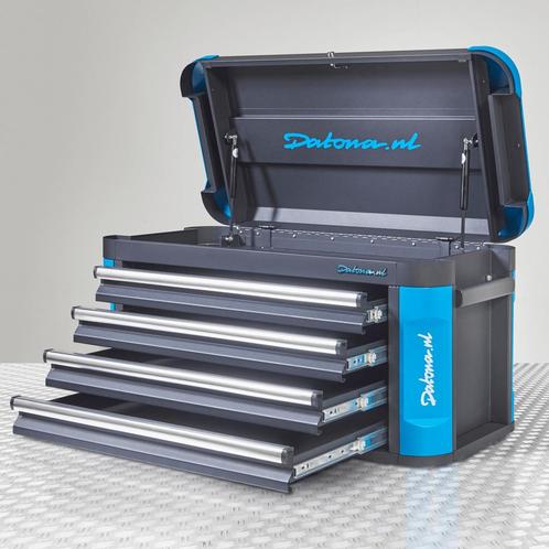 Datona Gereedschapskist XL - Premium serie - Datona - Blauw, Doe-het-zelf en Verbouw, Gereedschapskisten, Nieuw, Ophalen of Verzenden