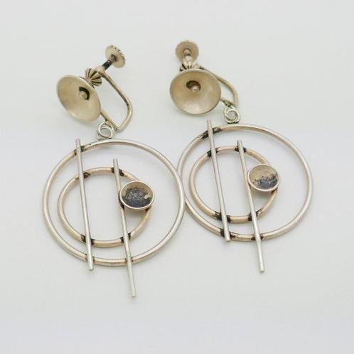 Zonder Minimumprijs - Oorbellen Zilver - J. Mulder, Sieraden, Tassen en Uiterlijk, Oorbellen