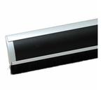 Door-line tochtstrip opbouw 950 mm zwart, Verzenden, Nieuw