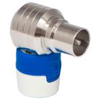 Hirschmann KOSWI 5 Push-on Coax Connector - Haaks - Male -, Hobby en Vrije tijd, Elektronica-componenten, Verzenden, Nieuw