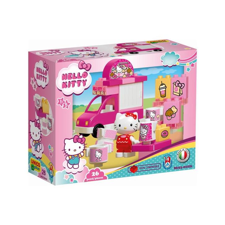 Hello Kitty IJscowagen - 26 delig - 8693, Kinderen en Baby's, Speelgoed | Bouwstenen, Nieuw, Verzenden
