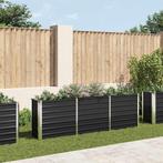 vidaXL Plantenbak verhoogd 240x40x77 cm gegalvaniseerd staal, Tuin en Terras, Bloembakken en Plantenbakken, 100 cm of meer, Verzenden