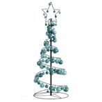 vidaXL Kerstboom lichtkegel met kerstballen 80 LEDs, Diversen, Verzenden, Nieuw