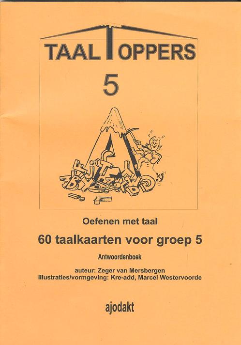 Ajodakt Antwoorden Taaltoppers groep 5, Boeken, Schoolboeken, Nieuw, Verzenden