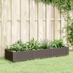 vidaXL Plantenbak met pinnen 125x40x28,5 cm polypropeen, Verzenden, Nieuw, Kunststof