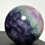 Fluoriet Fine polished Large AAA Multicolor fluorite sphere