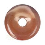 Mookaiet Donut edelsteen hanger Nr 11 - Ø 4 cm, Sieraden, Tassen en Uiterlijk, Edelstenen, Verzenden, Nieuw