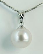 Zonder Minimumprijs - Hanger - 18 karaat Witgoud Parel -, Sieraden, Tassen en Uiterlijk, Antieke sieraden