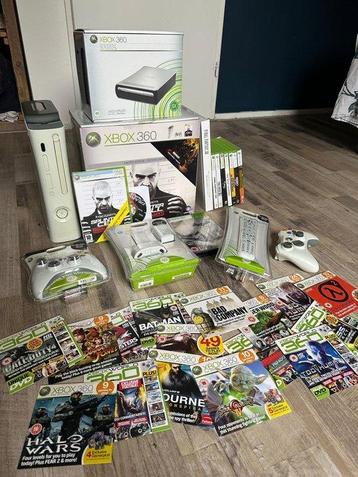 Microsoft - Xbox 360 - Xbox 360 Set with Sealed accessoires, beschikbaar voor biedingen