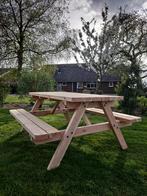 Stevige picknicktafel Douglas 190 cm lang NIEUW!, Nieuw, Inklapbaar, Rechthoekig, Hout