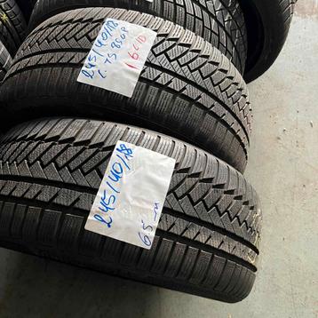 2 x Continental Winter TS850P 245-40-18 Winterbanden 6,5mm beschikbaar voor biedingen