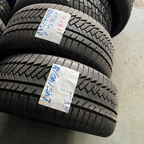 2 x Continental Winter TS850P 245-40-18 Winterbanden 6,5mm, Auto-onderdelen, Banden en Velgen, 18 inch, Winterbanden, 245 mm, Personenwagen