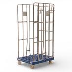 Gebruikte 3-Heks rolcontainer klemhekken, Ophalen of Verzenden