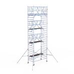 Rolsteiger Professional 135x250 9,2m werkhoogte vrijstaand, Doe-het-zelf en Verbouw, Steigers, Verzenden, Nieuw, Rolsteiger of Kamersteiger