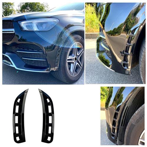 LUCHTINLAAT FRONTSPOILER ZWART VOOR MERCEDES W167 GLE-KLASSE, Auto-onderdelen, Carrosserie en Plaatwerk, Nieuw, Ophalen of Verzenden