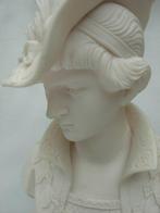Beeld, Vrouw met hoed - 1,6 kg - 72 mm - parastone, Antiek en Kunst, Curiosa en Brocante