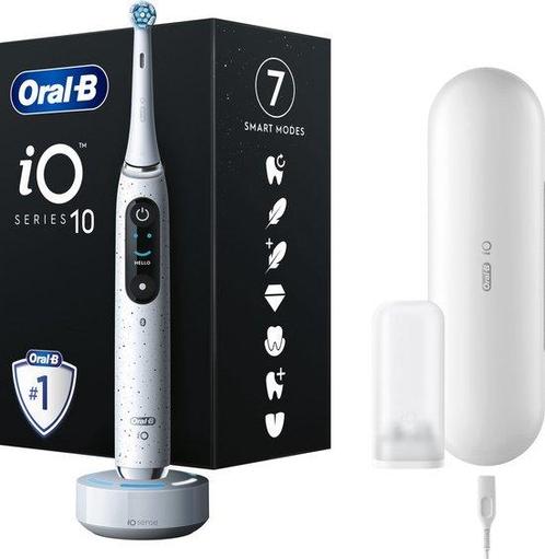 Oral-B iO 10 - White - Elektrische Tandenborstel - Ontworpen, Sieraden, Tassen en Uiterlijk, Uiterlijk | Lichaamsverzorging, Nieuw