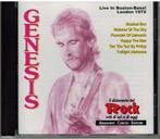 cd - Genesis - Live In Boston - Basel - London 1972, Cd's en Dvd's, Cd's | Rock, Zo goed als nieuw, Verzenden