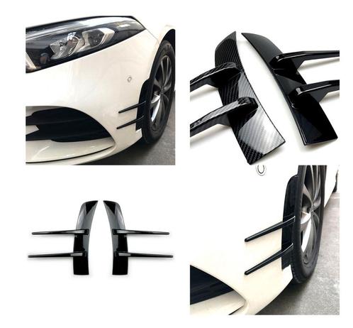 LUCHTINLAAT FRONTSPOILER ZWART VOOR MERCEDES W177 V177 A-KLA, Auto-onderdelen, Carrosserie en Plaatwerk, Nieuw, Ophalen of Verzenden