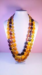 Vintage Baltisch barnsteen - gemengde kleuren strand -