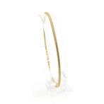 Gouden slangenschakel armband | 19,5 cm (slangenarmband), Ophalen of Verzenden, Gebruikt, Overige kleuren, Goud